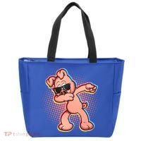 Cool Dabbing Pig Tote Bag thumb 0
