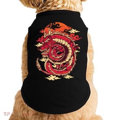 Cool Dragon Cloud design Doggie Tank