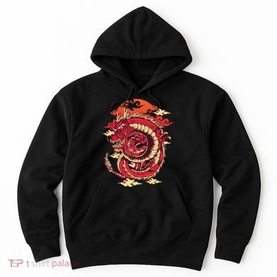 Cool Dragon Cloud design Hoodie