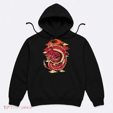 Cool Dragon Cloud design Hoodie