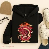 Cool Dragon Cloud design Hoodie thumb 4