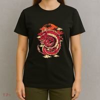 Cool Dragon Cloud design T-Shirt thumb 4