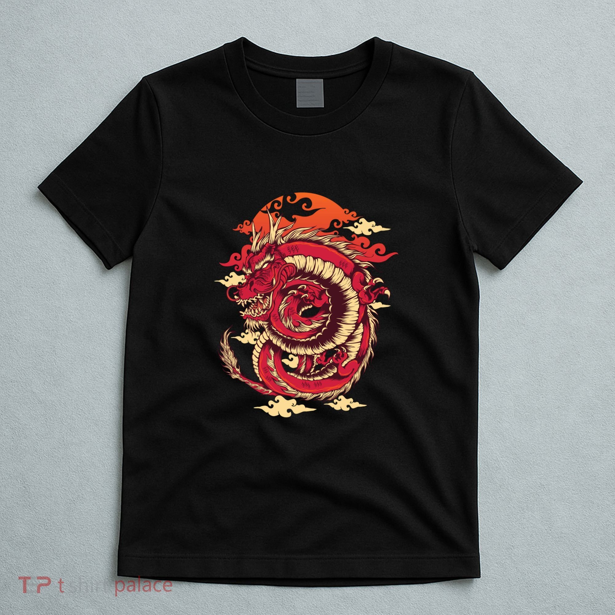Cool Dragon Cloud design T-Shirt