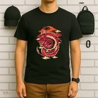 Cool Dragon Cloud design T-Shirt thumb 6