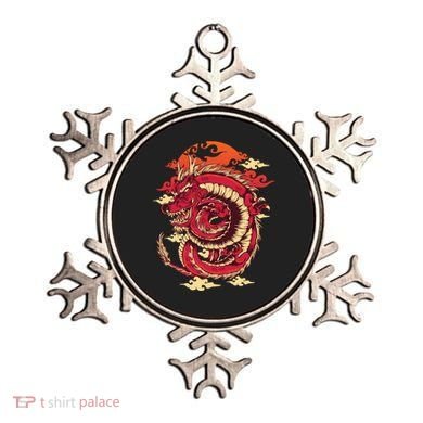 Cool Dragon Cloud design Ornament