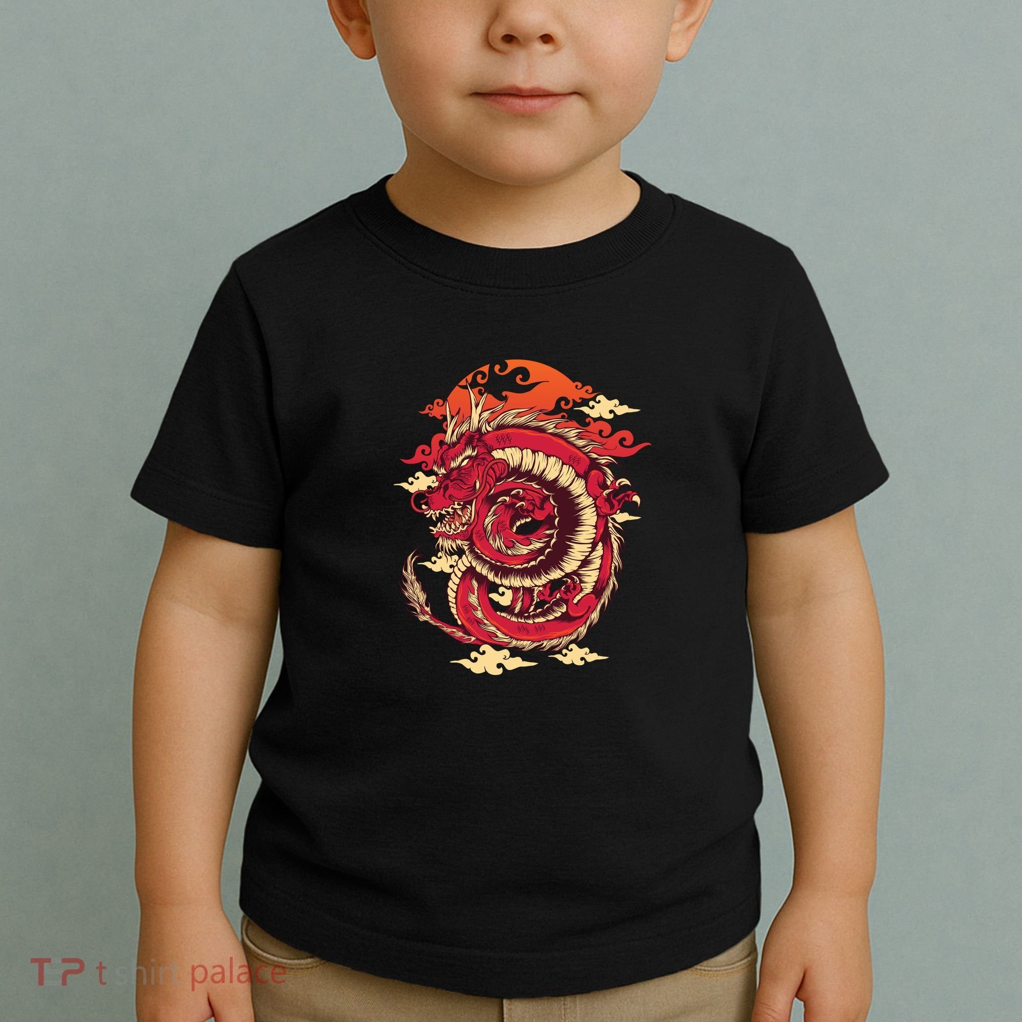 Cool Dragon Cloud design Toddler T-Shirt