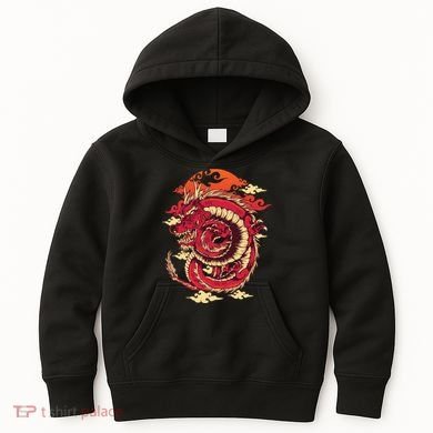 Cool Dragon Cloud design Kids Hoodie