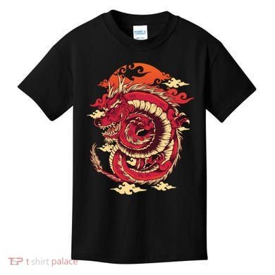 Cool Dragon Cloud design Kids T-Shirt
