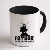 Cool Father's Day Mighty FATHOR  Coffee Mug thumb 1