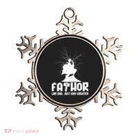 Cool Father's Day Mighty FATHOR  Ornament thumb 0