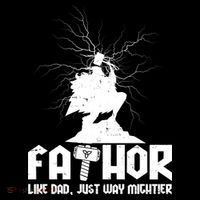 Cool Father's Day Mighty FATHOR  Ornament thumb 1