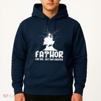 Cool Father's Day Mighty FATHOR  Hoodie thumb 2