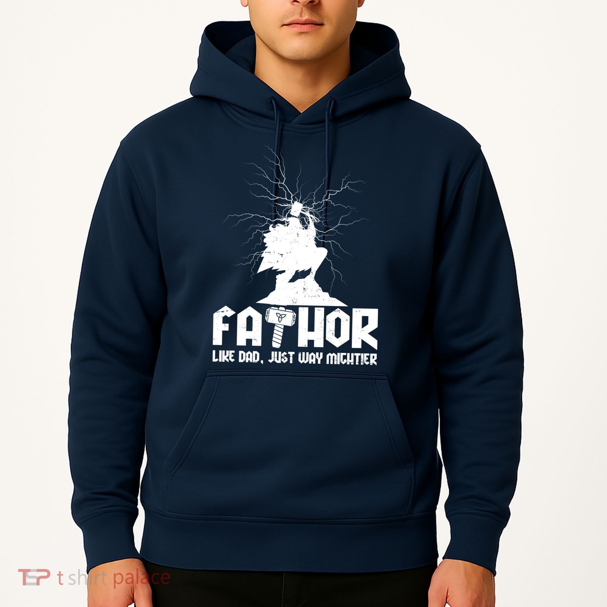 Cool Father's Day Mighty FATHOR  Hoodie