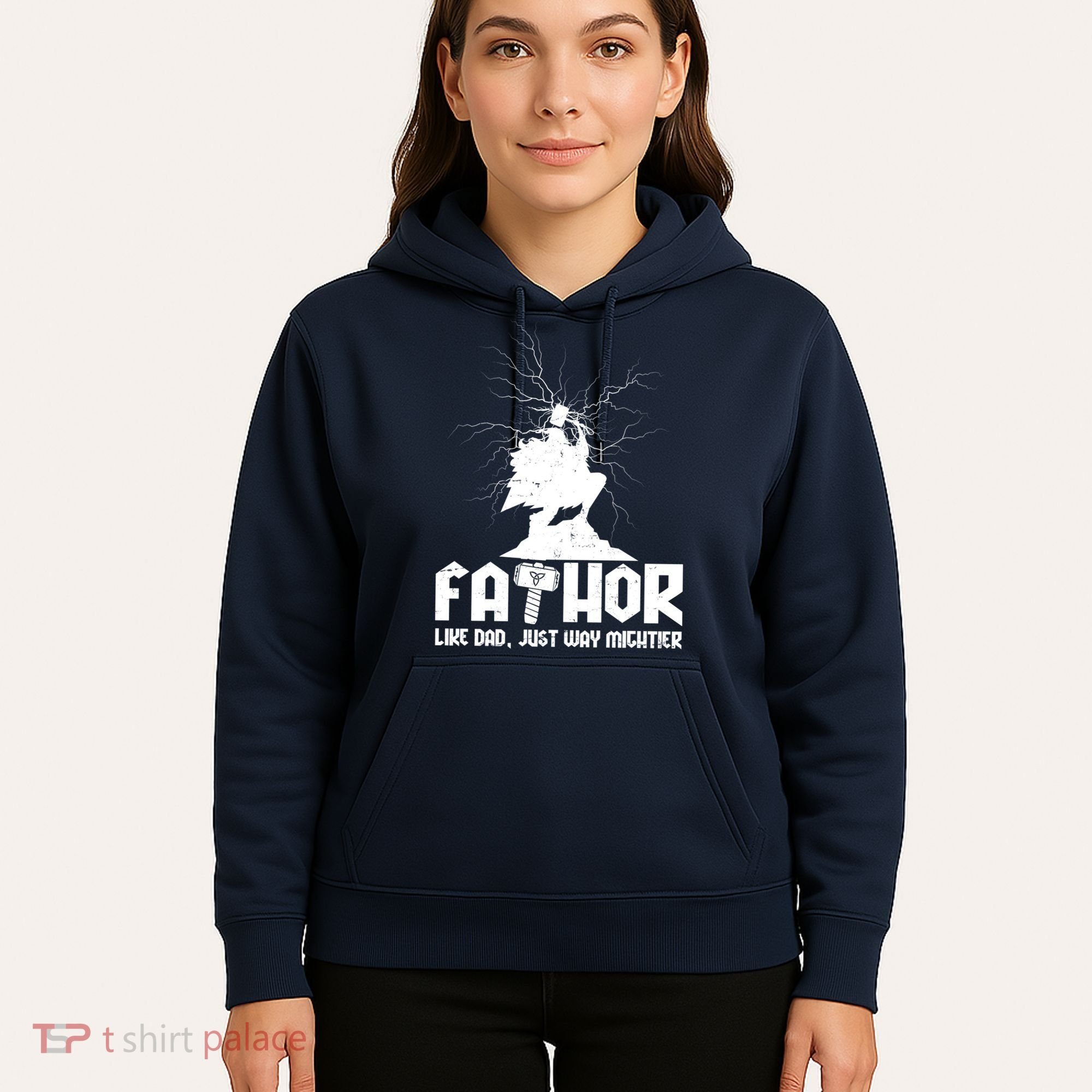 Cool Father's Day Mighty FATHOR  Hoodie