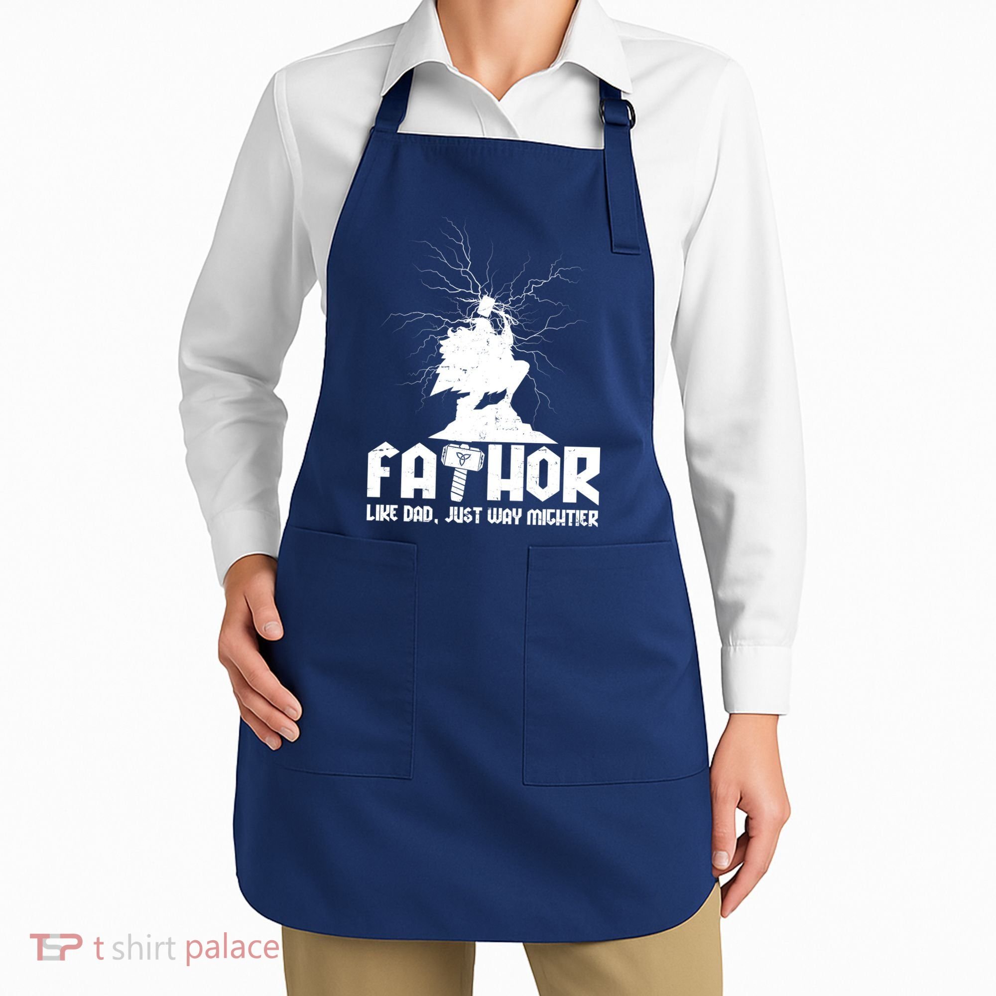 Cool Father's Day Mighty FATHOR  Apron