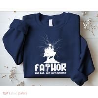 Cool Father's Day Mighty FATHOR  Sweatshirt thumb 2