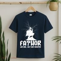 Cool Father's Day Mighty FATHOR  T-Shirt thumb 2