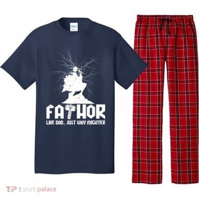 Cool Father's Day Mighty FATHOR  Pajama Set