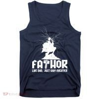 Cool Father's Day Mighty FATHOR  Tank Top thumb 0