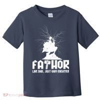 Cool Father's Day Mighty FATHOR  Toddler T-Shirt thumb 0
