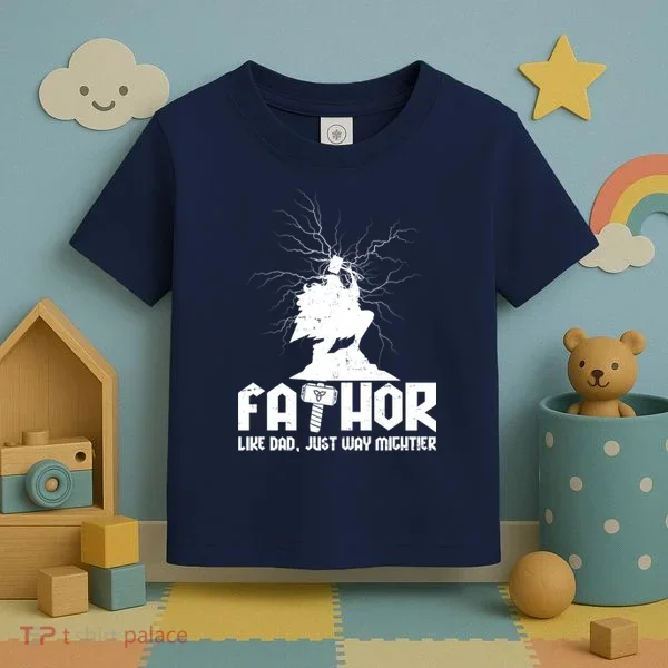 Cool Father's Day Mighty FATHOR  Toddler T-Shirt