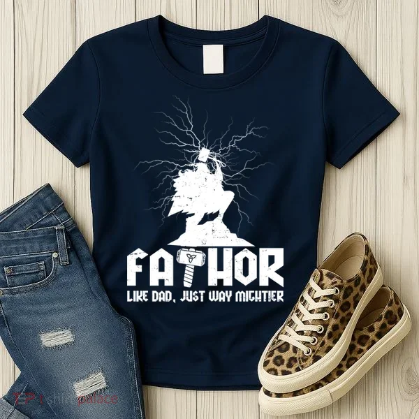 Cool Father's Day Mighty FATHOR  Women's T-Shirt