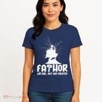 Cool Father's Day Mighty FATHOR  Women's T-Shirt thumb 4