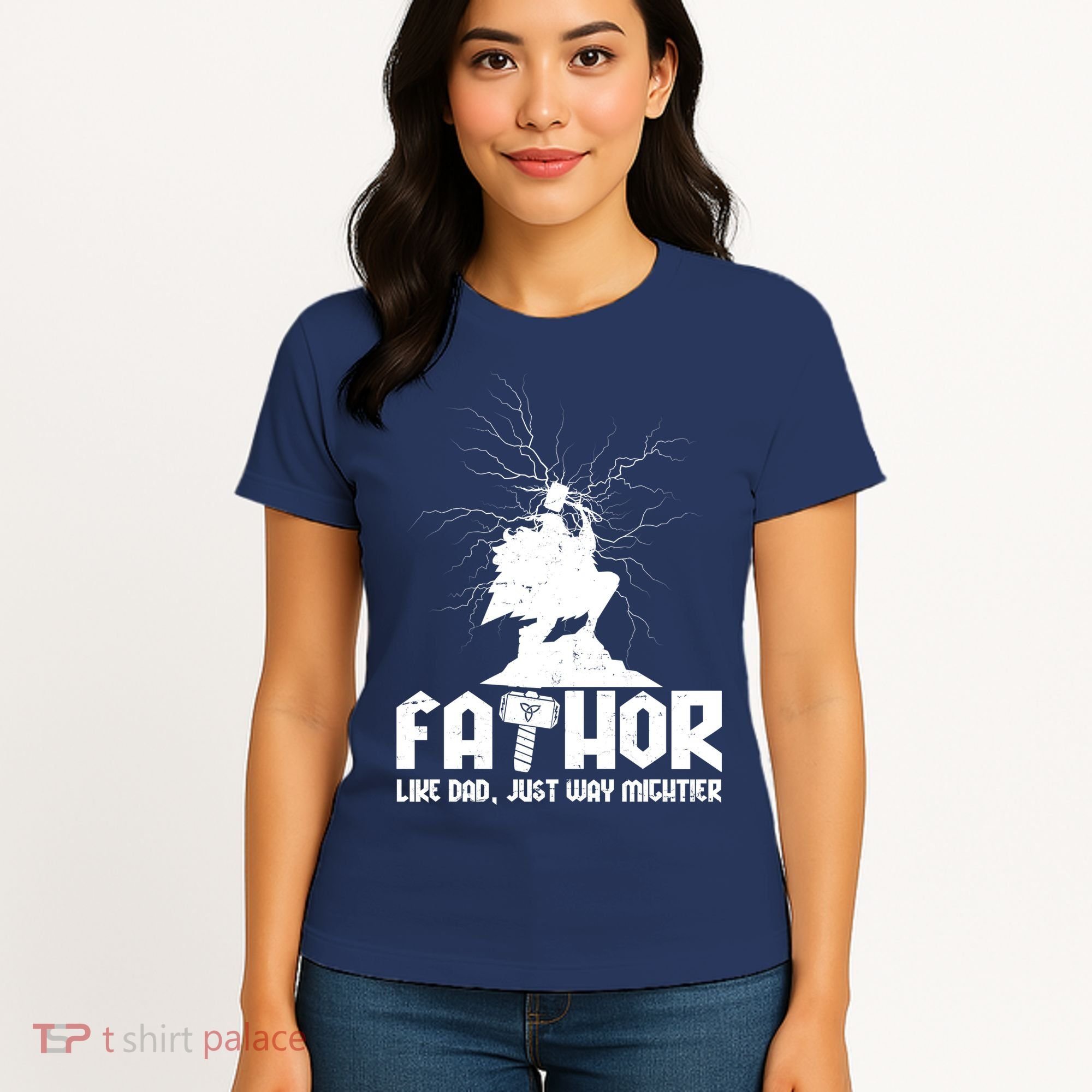 Cool Father's Day Mighty FATHOR  Women's T-Shirt