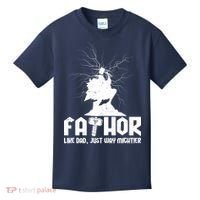 Cool Father's Day Mighty FATHOR  Kids T-Shirt thumb 0