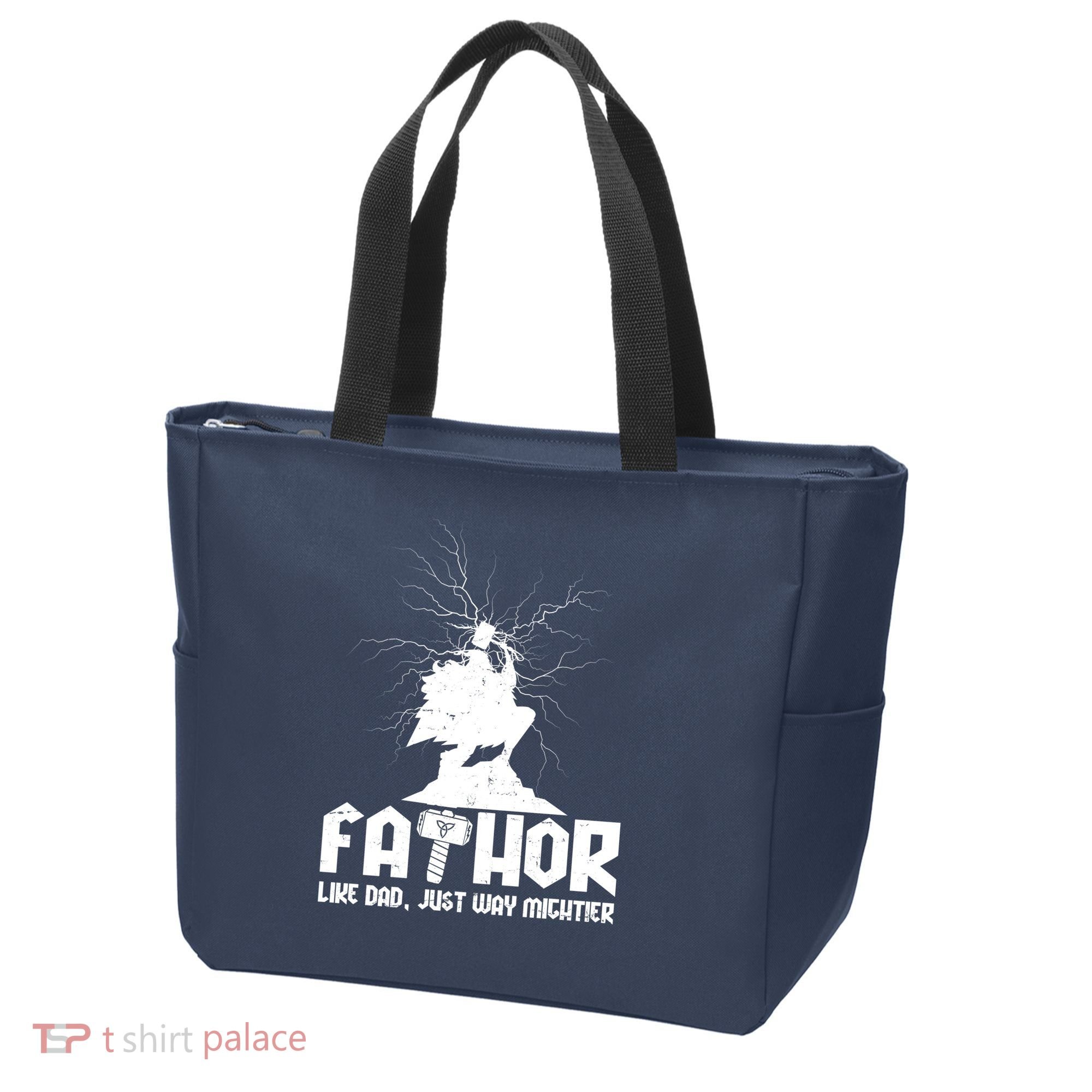Cool Father's Day Mighty FATHOR  Tote Bag