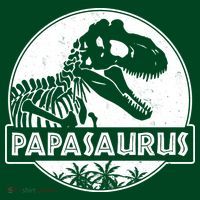 Cool Father's Day Papasaurus Emblem Visor thumb 3