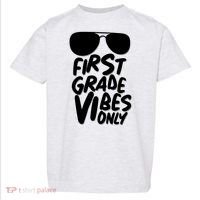 Cool First Grade Vibes Only Back to School Toddler T-Shirt thumb 0