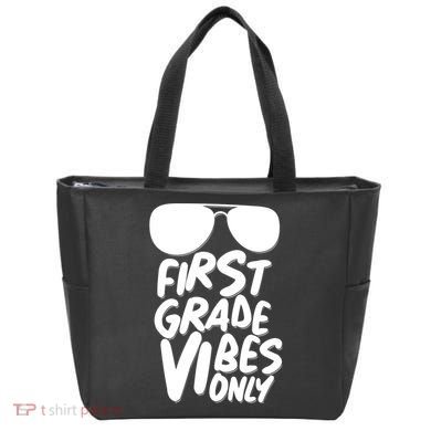 Cool First Grade Vibes Only Back to School Tote Bag