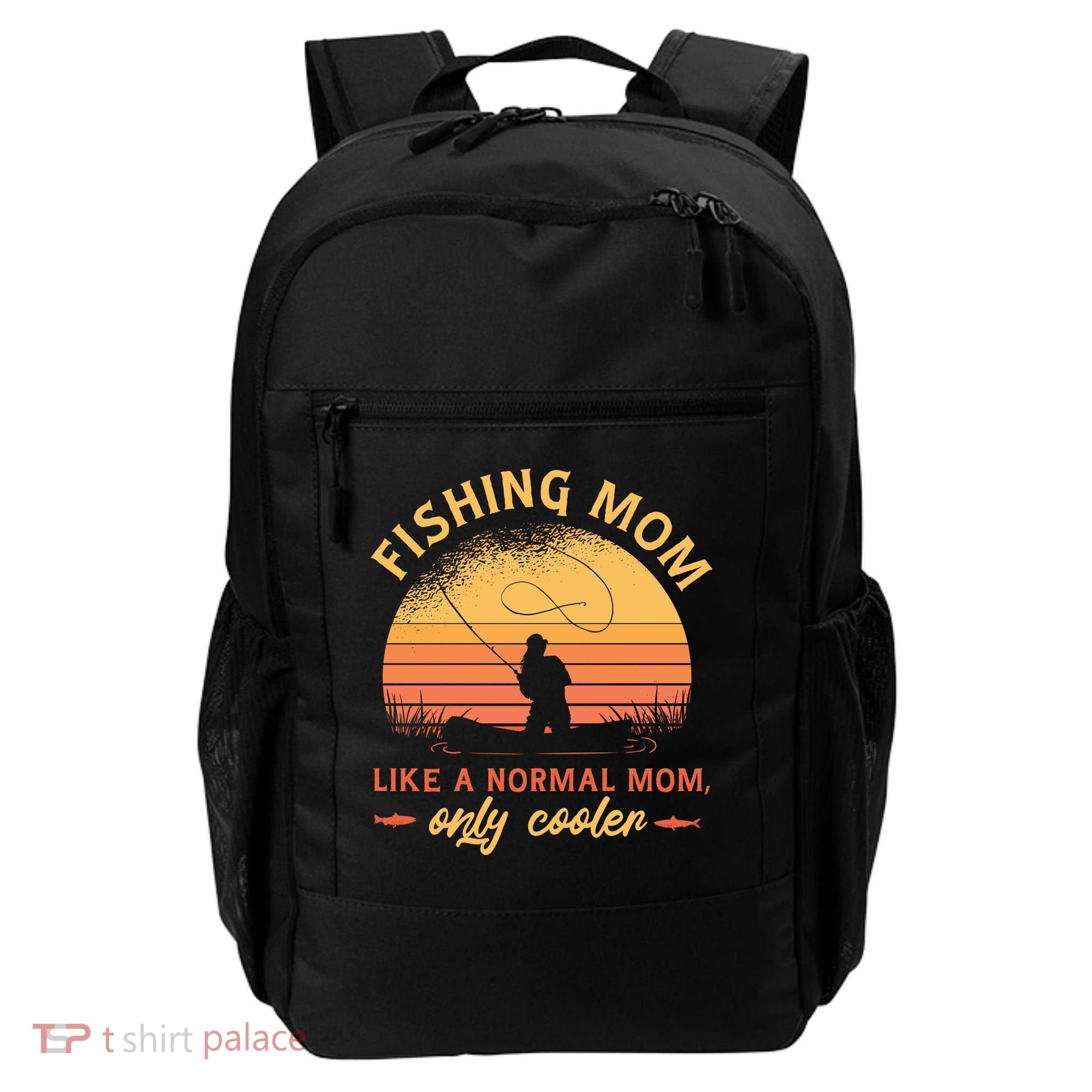 Cool Fishing Mom Backpack