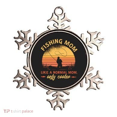 Cool Fishing Mom Ornament