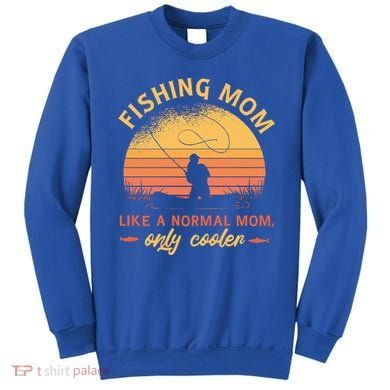Cool Fishing Mom Sweatshirt