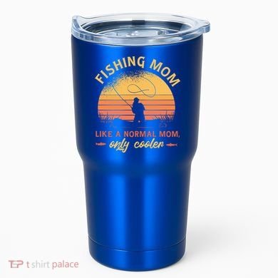 Cool Fishing Mom Tumbler