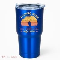 Cool Fishing Mom Tumbler thumb 0