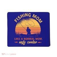 Cool Fishing Mom Mousepad thumb 0