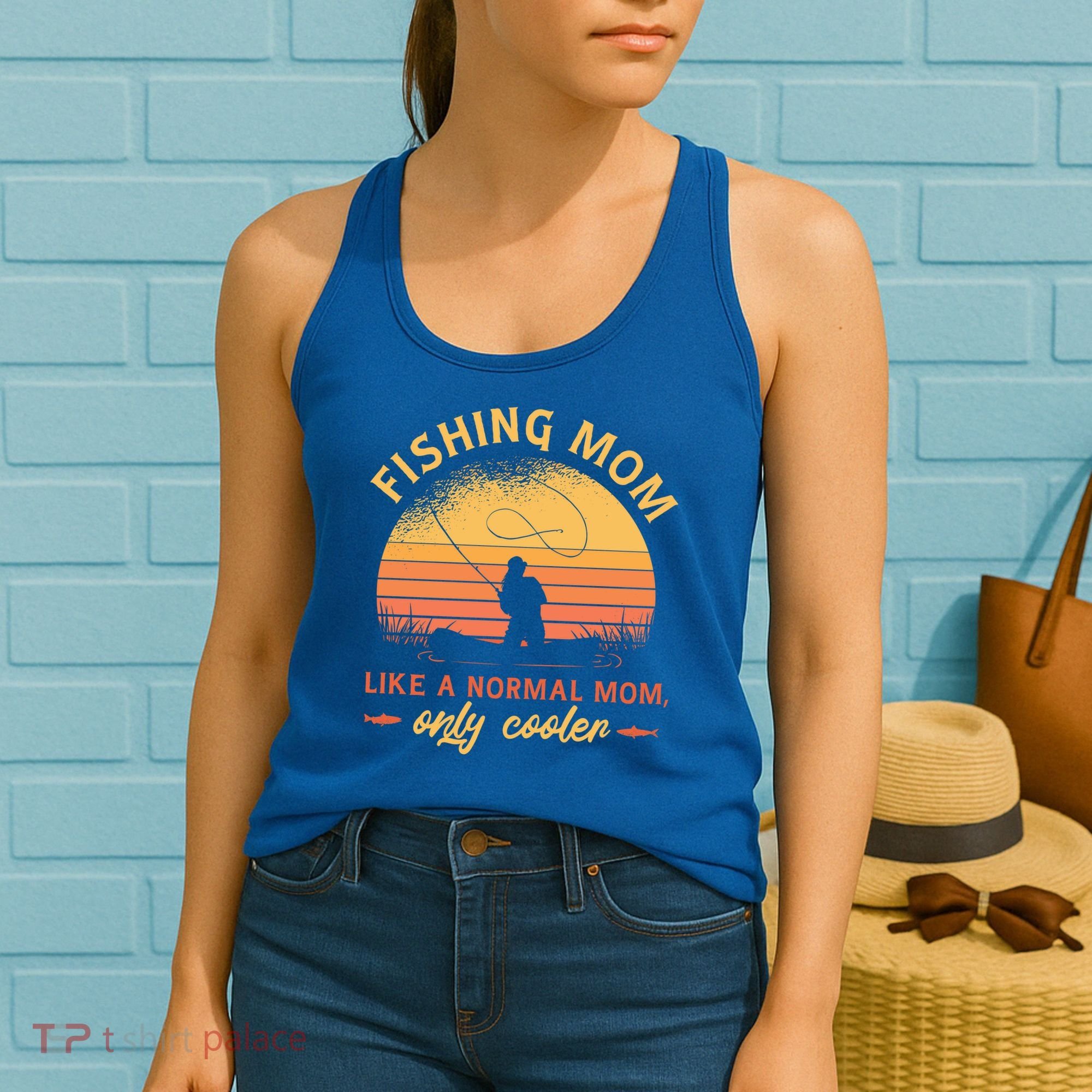 Cool Fishing Mom Women's Tank Top