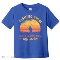Cool Fishing Mom Toddler T-Shirt thumb 0