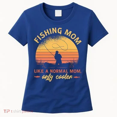 Cool Fishing Mom Women's T-Shirt