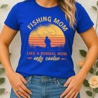 Cool Fishing Mom Women's T-Shirt thumb 2