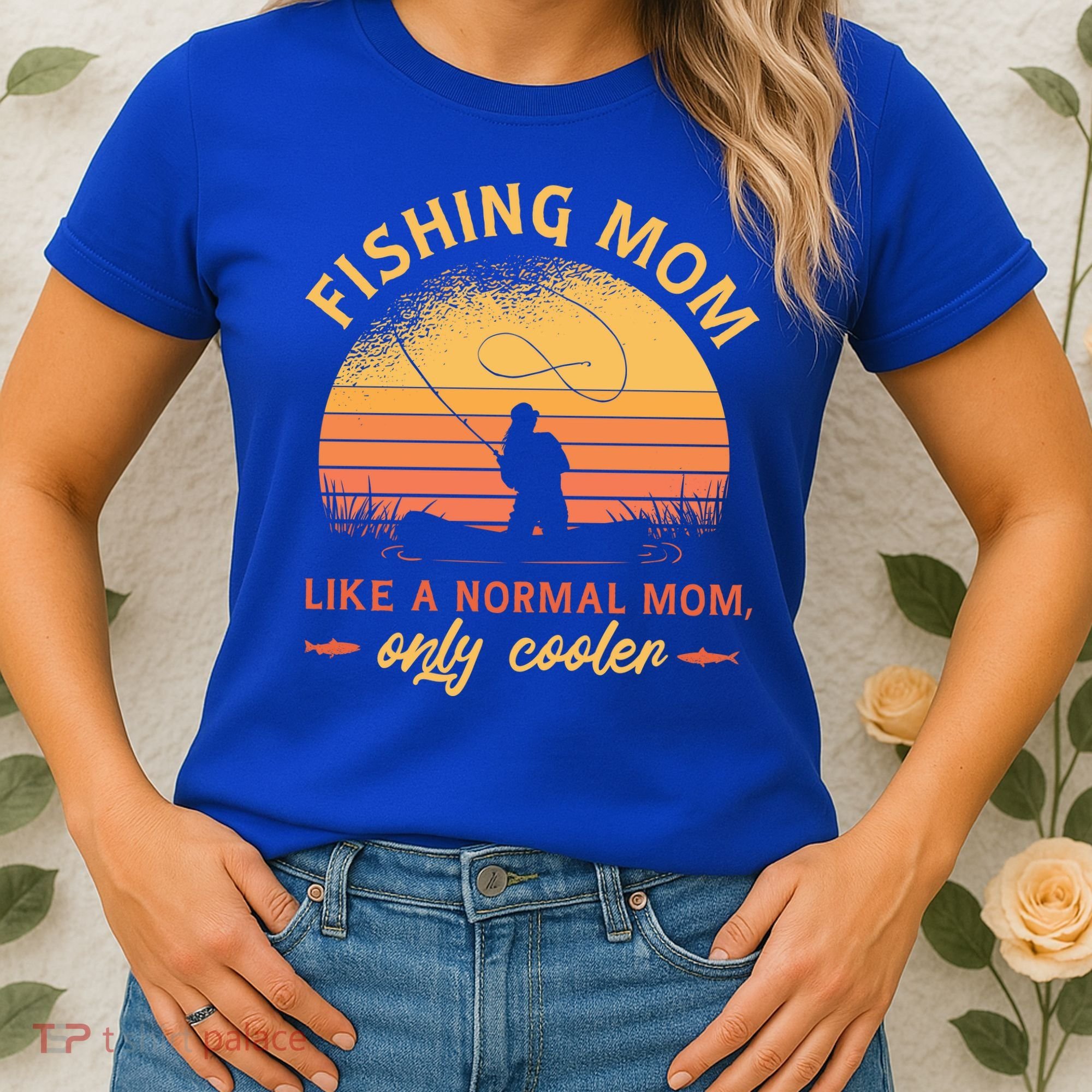 Cool Fishing Mom Women's T-Shirt