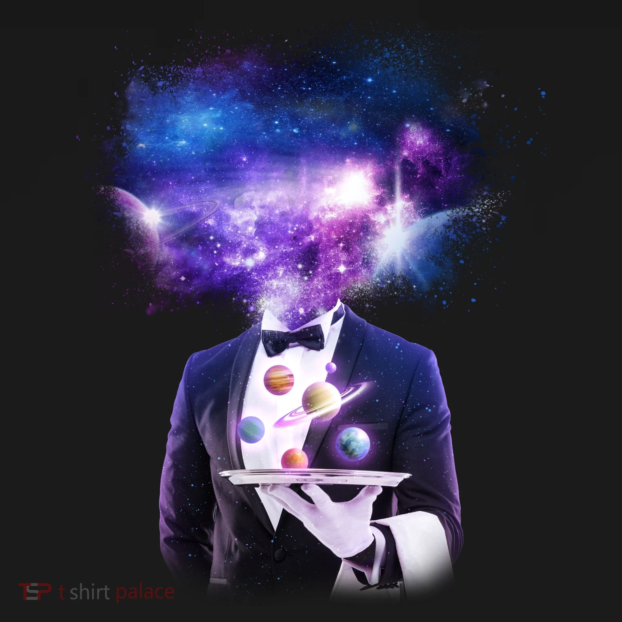 Cool Galaxy Space Head Doggie Tank