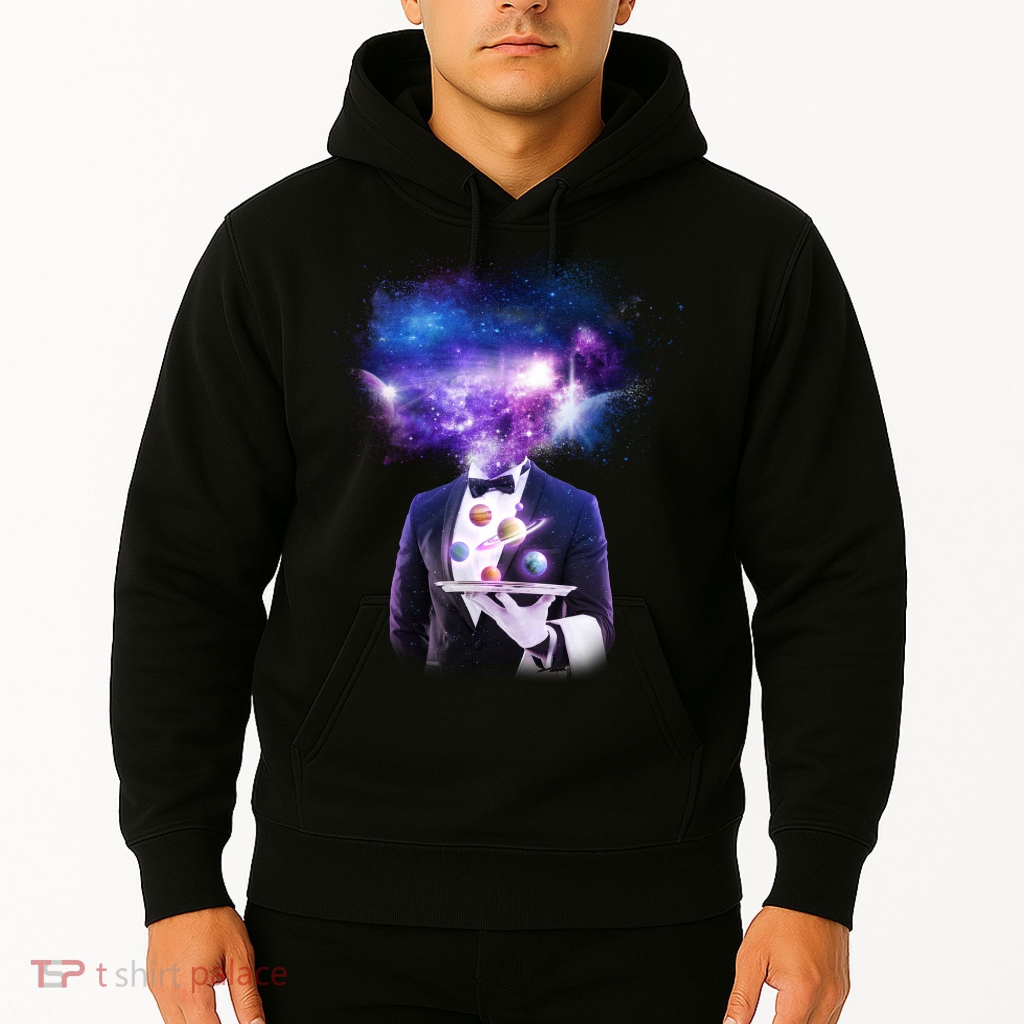 Cool Galaxy Space Head Hoodie
