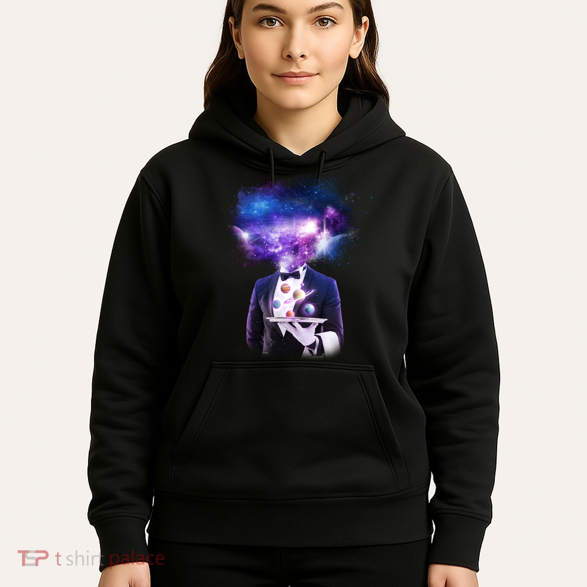 Cool Galaxy Space Head Hoodie