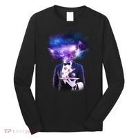 Cool Galaxy Space Head Long Sleeve Shirt thumb 0