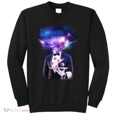Cool Galaxy Space Head Sweatshirt