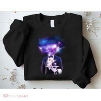 Cool Galaxy Space Head Sweatshirt thumb 2